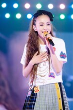 安室奈美恵「namie amuro Final Tour 2018 ～Finally～」東京ドーム公演の様子。