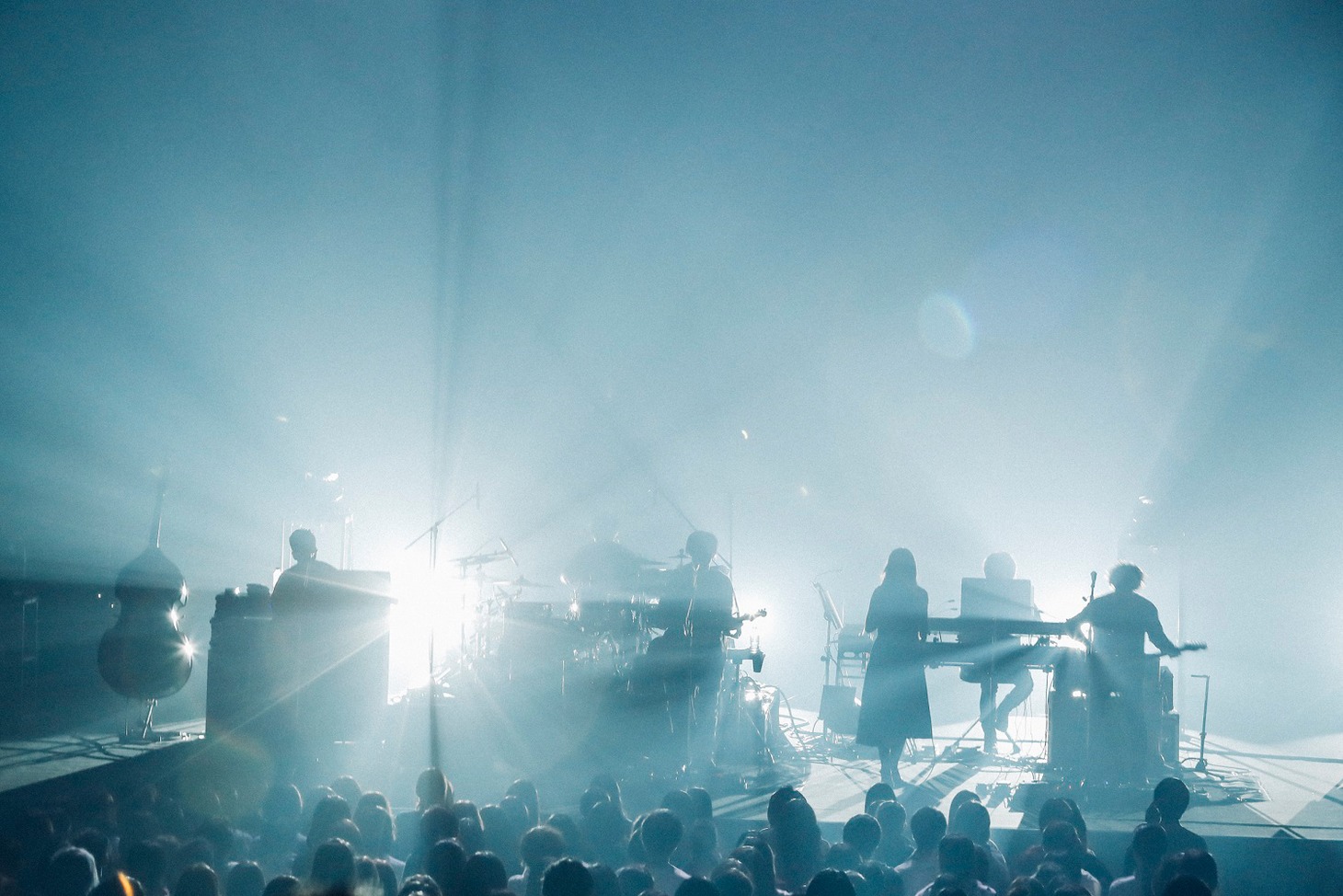 andropとAimer。（Photo by Taichi Nishimaki）