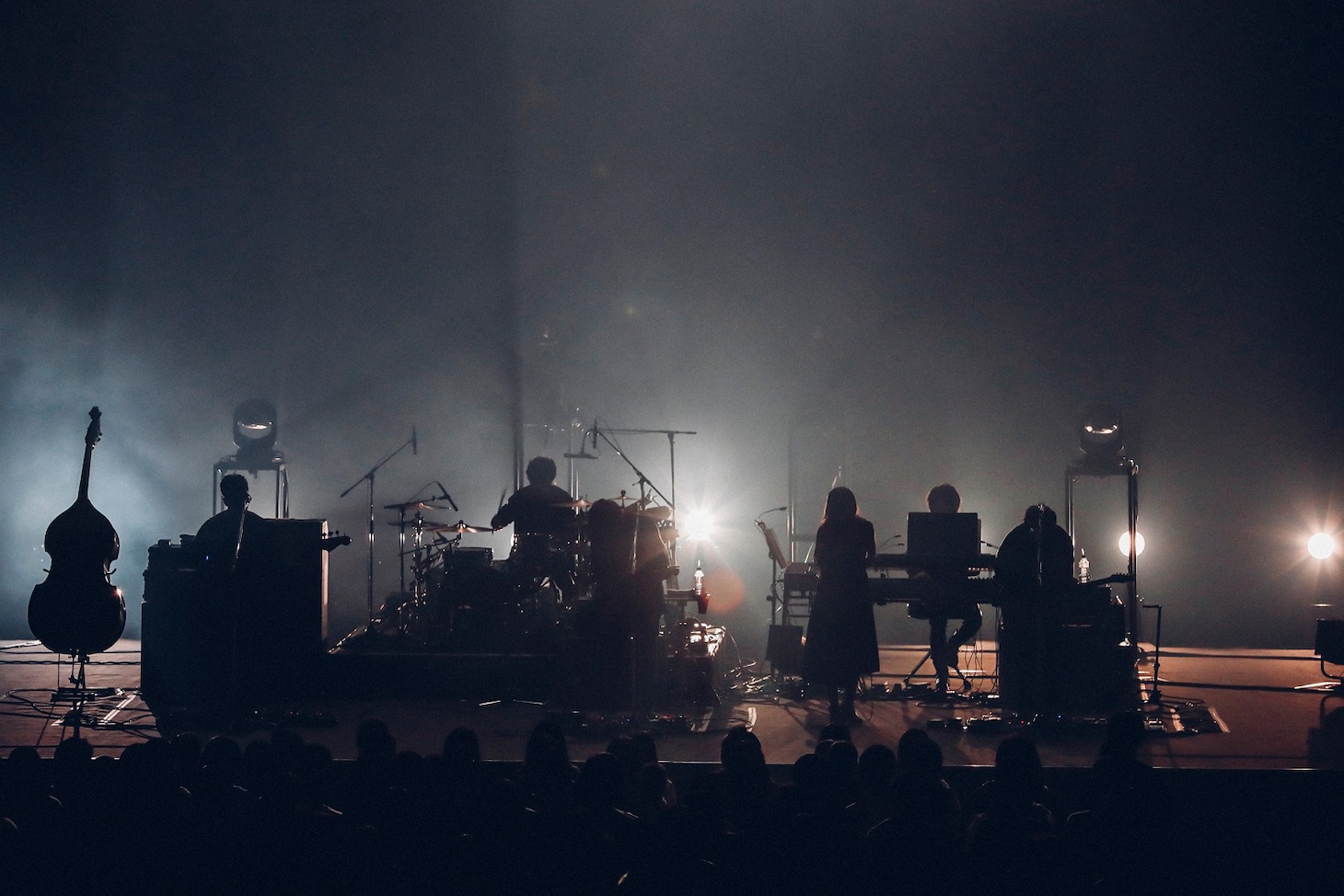 andropとAimer。（Photo by Taichi Nishimaki）