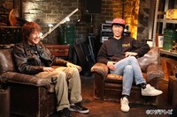 横山健と難波章浩。(c)フジテレビ