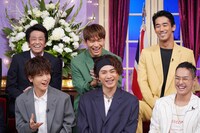 上段左から堀内健、NAOTO、小林直己。下段左から岩田剛典、登坂広臣、今市隆二。(c)日本テレビ