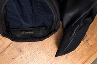 「ca4lammbon」オリジナルネームタグとクラムボンの刺繍。