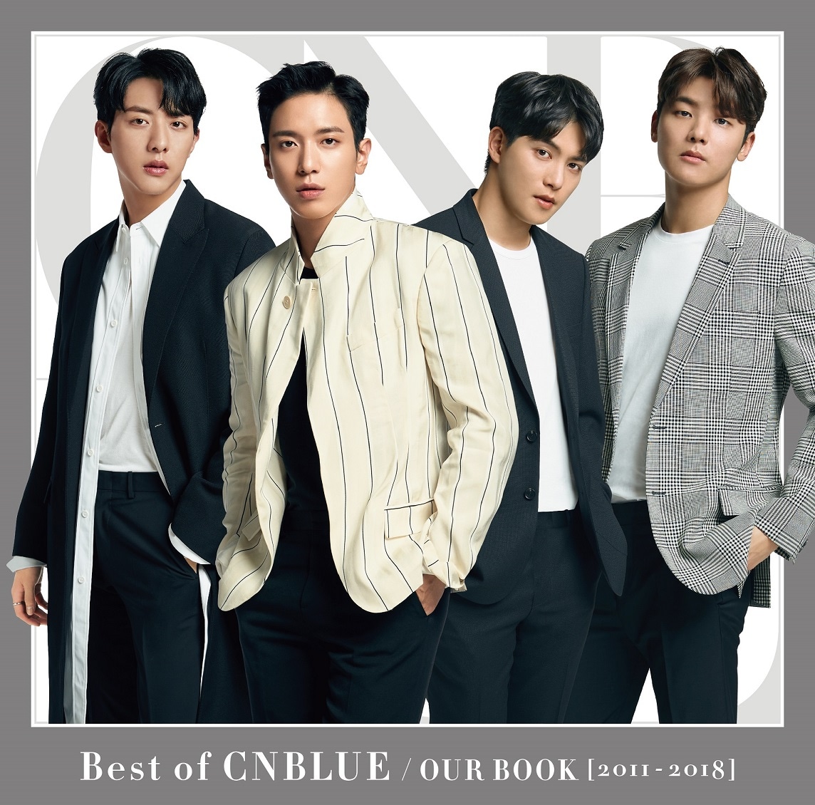 CNBLUE「Best of CNBLUE / OUR BOOK［2011 - 2018］」BOICE限定盤ジャケット