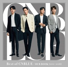 CNBLUE「Best of CNBLUE / OUR BOOK［2011 - 2018］」初回限定盤ジャケット