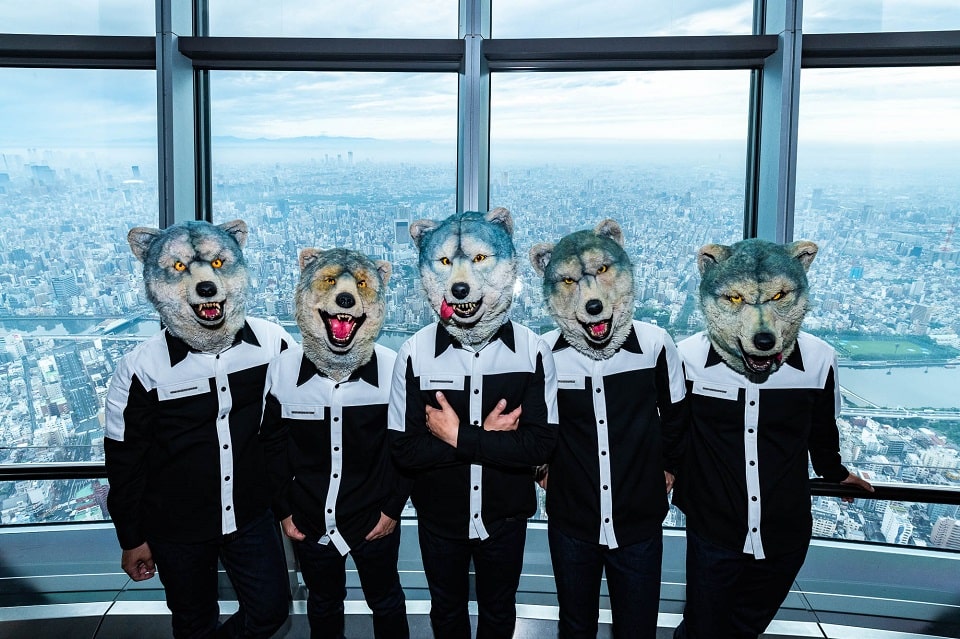 Man With A Mission 地上350mから地平線望むスペシャルライブ ライブレポート 音楽ナタリー