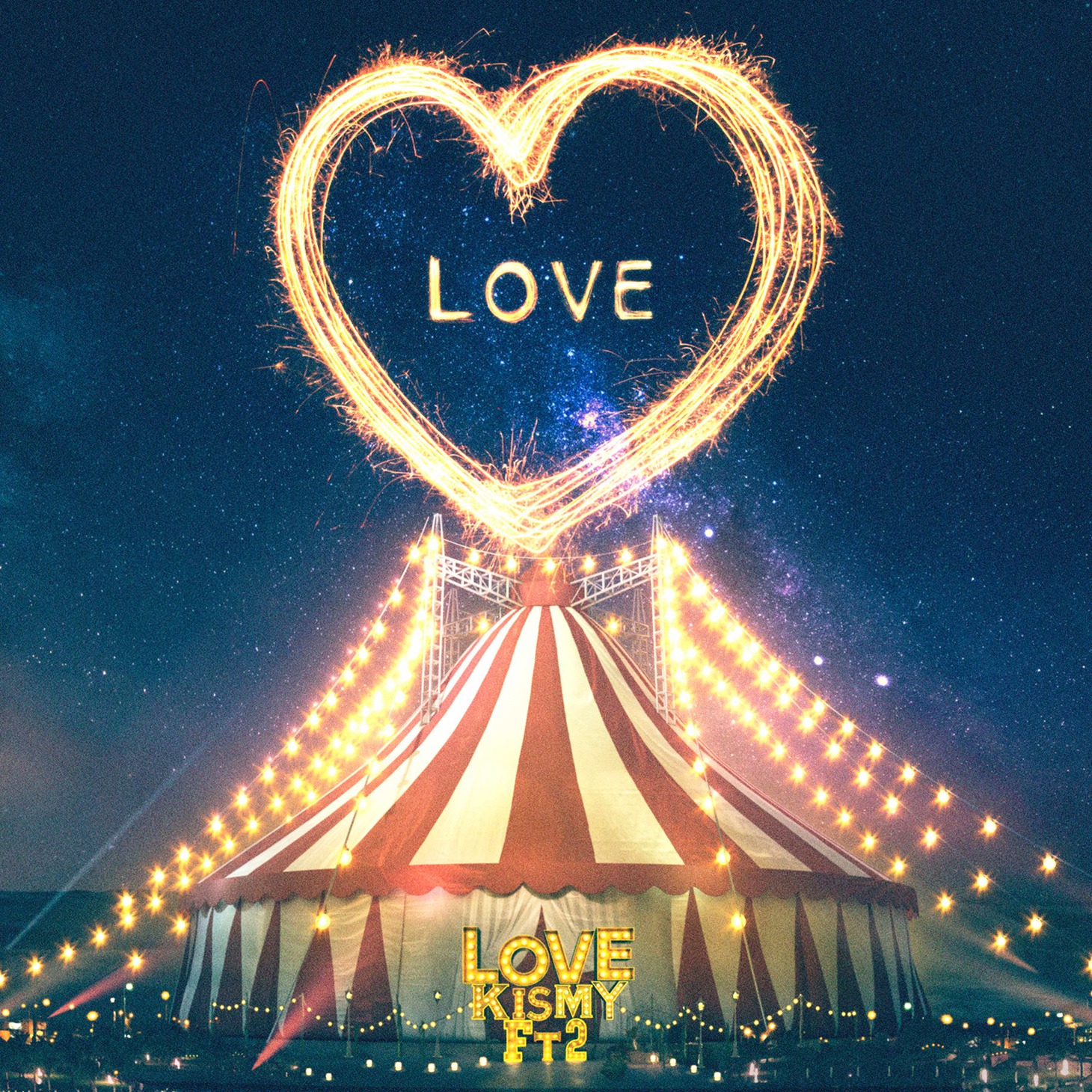 Kis-My-Ft2「LOVE」通常盤ジャケット