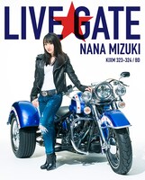 水樹奈々「NANA MIZUKI LIVE GATE」Blu-ray盤ジャケット