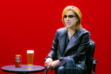 YOSHIKIインタビューシーン。