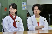 日本テレビ系「崖っぷちホテル！」第9話のワンシーン。 (c)NTV