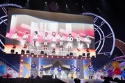 Aqours「ラブライブ!サンシャイン!! Aqours 3rd LoveLive! Tour ~WONDERFUL STORIES~」埼玉・メットライフドーム公演の様子。