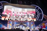 Aqours「ラブライブ！サンシャイン!! Aqours 3rd LoveLive! Tour ～WONDERFUL STORIES～」埼玉・メットライフドーム公演の様子。