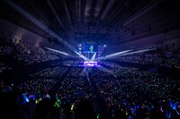 「BULLET TRAIN ARENA TOUR 2018 SPRING『Sweetest Battle Field』」最終公演の様子。（撮影：米山三郎、深野輝美、山下陽子）