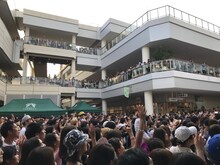 DA PUMP「U.S.A.」リリース記念イベントの様子。（写真提供：エイベックス・エンタテインメント）