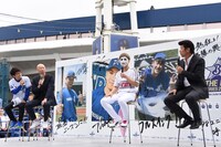 「稀哲・樽美酒・ダーリンハニー吉川のプレイボールまで生ボンバー!!」の様子。