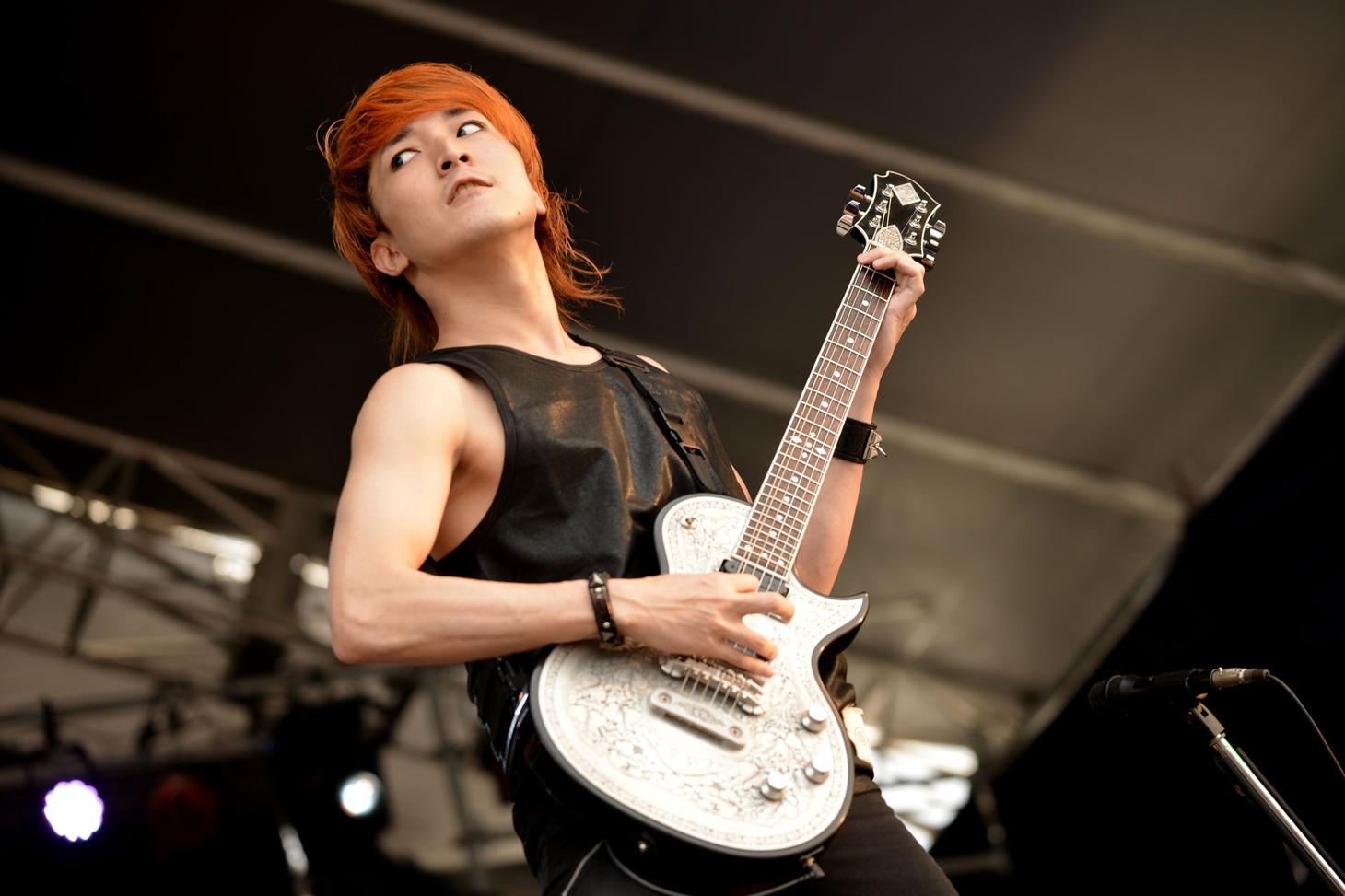 Kazuki（G / Crossfaith）（撮影：半田安政[Showcase]）