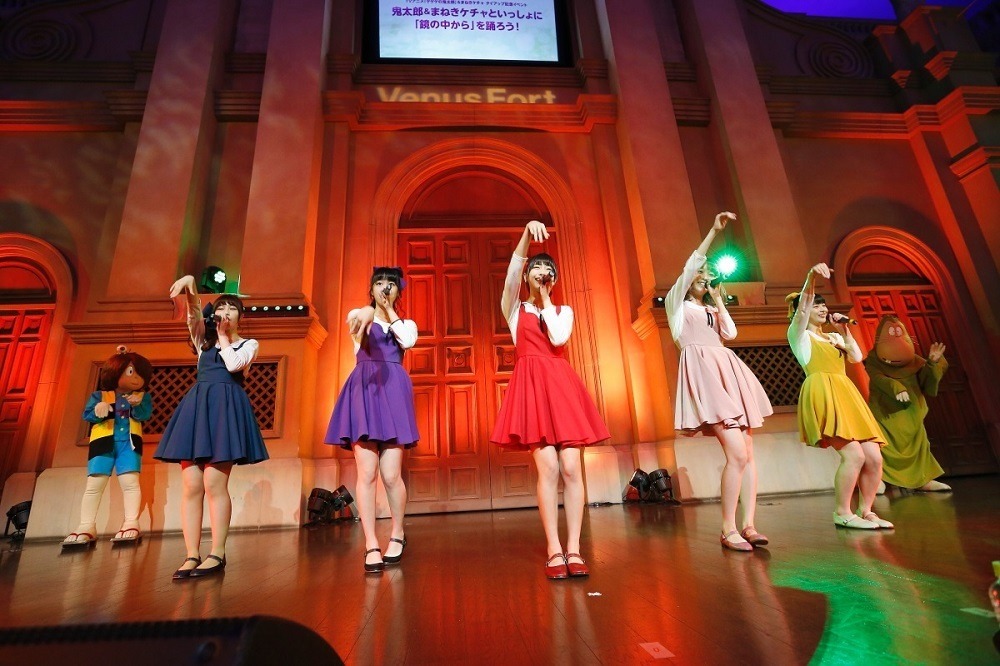 まねきケチャ×「ゲゲゲの鬼太郎」コラボレーションイベントの様子。（Photo by HISASHI MORI）