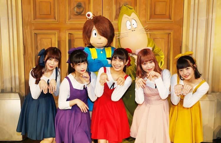 まねきケチャ ゲゲゲの鬼太郎 とコラボイベント 子供たちと一緒にedテーマ踊る イベントレポート 音楽ナタリー