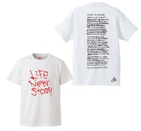 トライシグナル「Life Never Stops!」歌詞カードTシャツ
