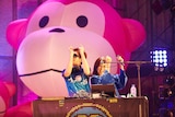 kors kと高橋洋子。(撮影:石阪大輔)