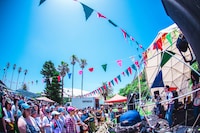 「BEACH TOMATO NOODLE」の様子。（撮影：小杉歩）