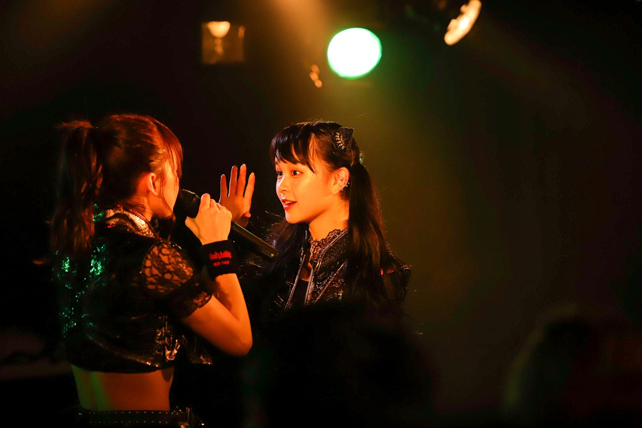 「LADYBABY TOUR2018【邂逅-REVENGE-】」千葉・千葉LOOK公演の様子。