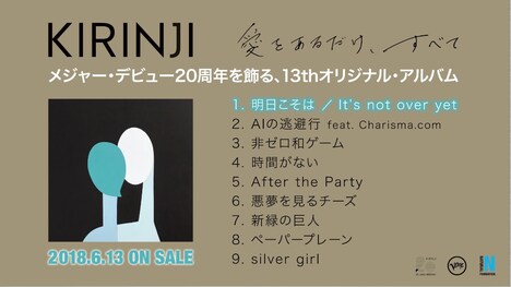 KIRINJI「愛をあるだけ、すべて」ダイジェストムービー画面