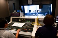 「宇多田ヒカルのTRES BIEN! BOHEMIAN! SPECIAL」収録の様子。