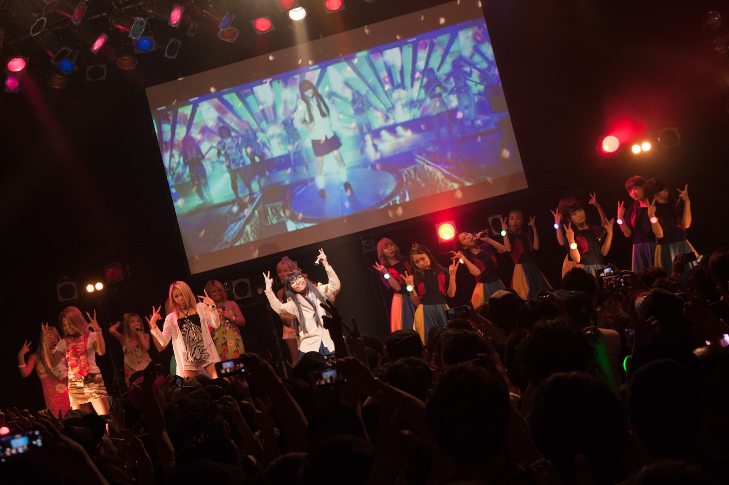 ユイ・ガ・ドクソン、Black Diamond、GANG PARADE。（Photo by Jumpei Yamada）