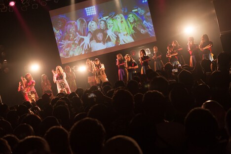 ユイ・ガ・ドクソン、Black Diamond、GANG PARADE。（Photo by Jumpei Yamada）