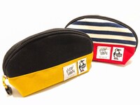 Keishi TanakaとCHUMSのコラボレーションポーチ。