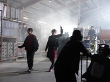 BLACK M!LK「MUKATSUKI」MV撮影の様子。