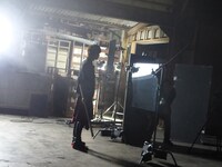 BLACK M!LK「MUKATSUKI」MV撮影の様子。