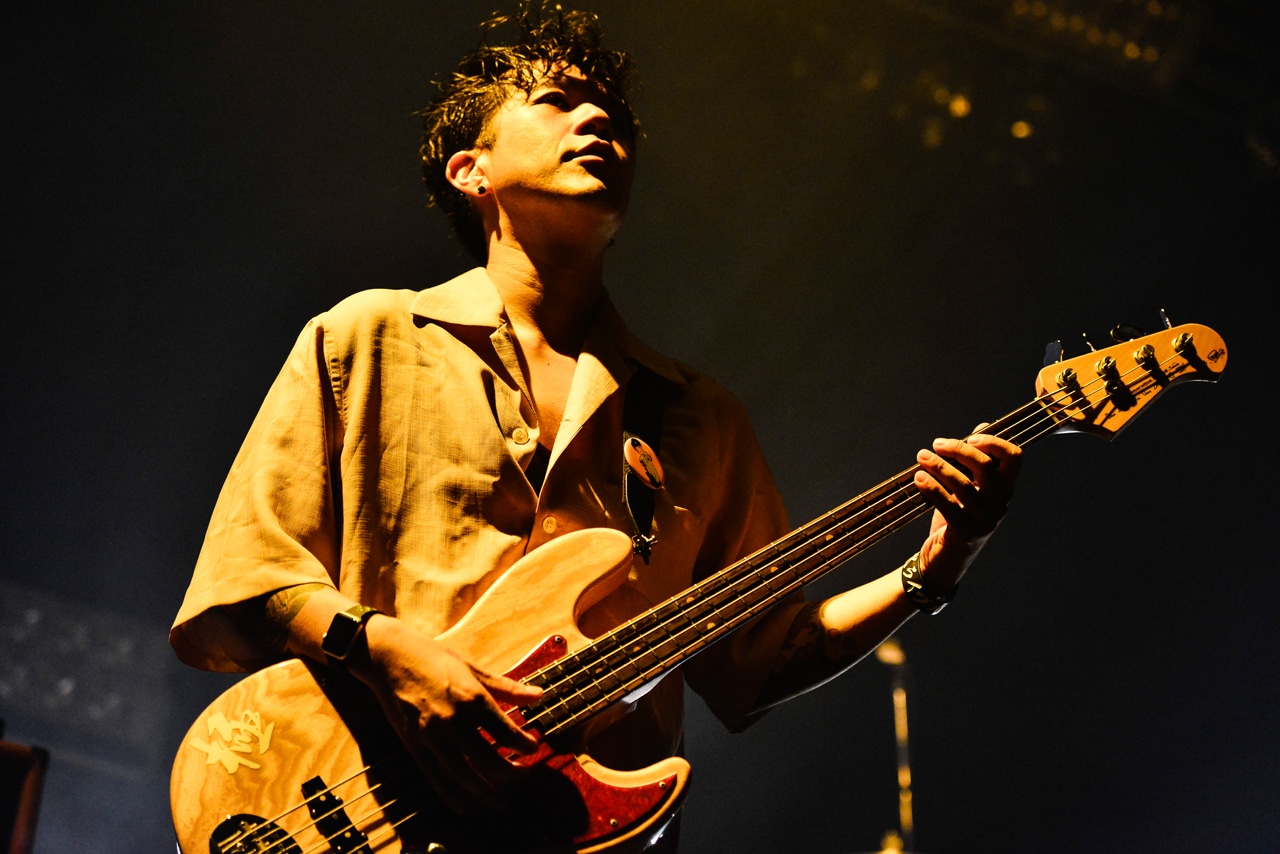 日向秀和（B）（Photo by Rui Hashimoto［SOUND SHOOTER］）