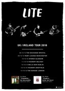 LITE「UK / IRELAND TOUR 2018」告知画像