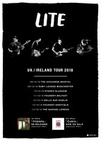 LITE「UK / IRELAND TOUR 2018」告知画像