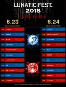 「LUNATIC FEST. 2018」タイムテーブル