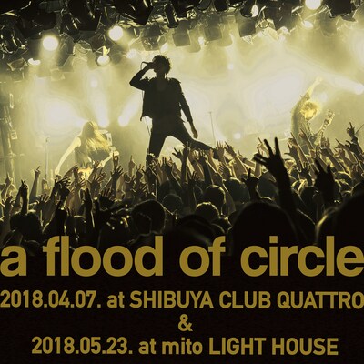 a flood of circle「a flood of circle Live プレイリスト 2018」ビジュアル