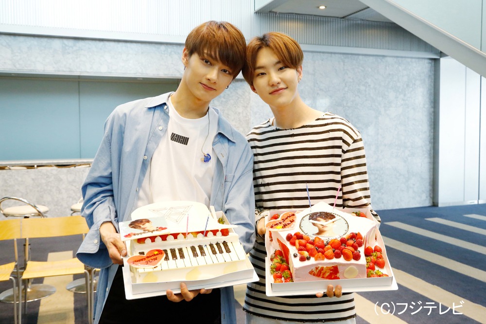 JUNとHOSHI。
