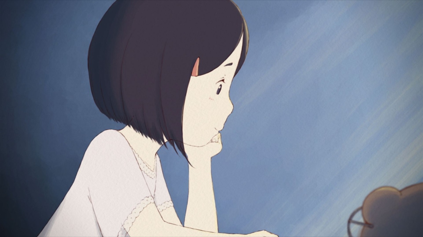 Aimer「思い出は奇麗で」のミュージックビデオのワンシーン。
