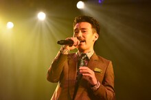 「清 竜人 新曲発表会」の様子。