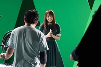 「LINE Pay 10円ピンポン篇」テレビCMメイキングより。