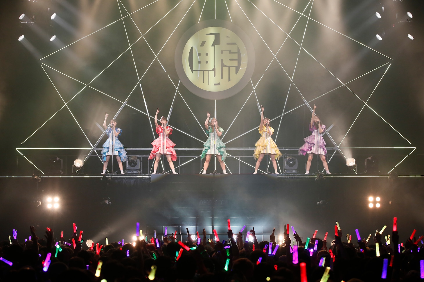 「チームしゃちほこ SPRING TOUR 2018～日本中でJUMP MAN！？幸せの使者は君だッ！～」東京・Zepp Tokyoの様子。（撮影：石井亜希）