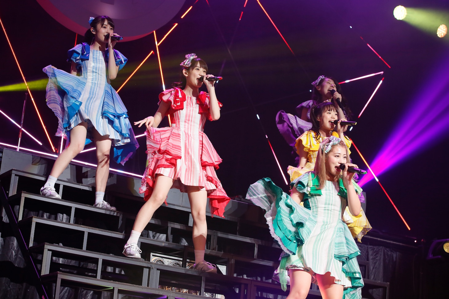 「チームしゃちほこ SPRING TOUR 2018～日本中でJUMP MAN！？幸せの使者は君だッ！～」東京・Zepp Tokyoの様子。（撮影：石井亜希）