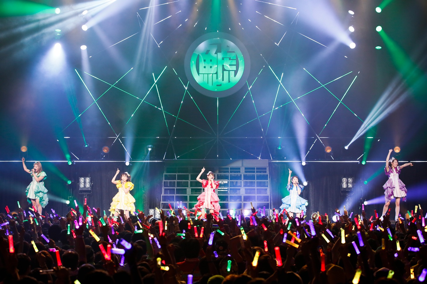 「チームしゃちほこ SPRING TOUR 2018～日本中でJUMP MAN！？幸せの使者は君だッ！～」東京・Zepp Tokyoの様子。（撮影：石井亜希）