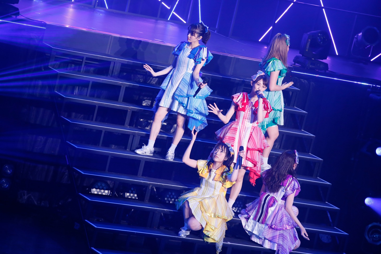 「チームしゃちほこ SPRING TOUR 2018～日本中でJUMP MAN！？幸せの使者は君だッ！～」東京・Zepp Tokyoの様子。（撮影：石井亜希）