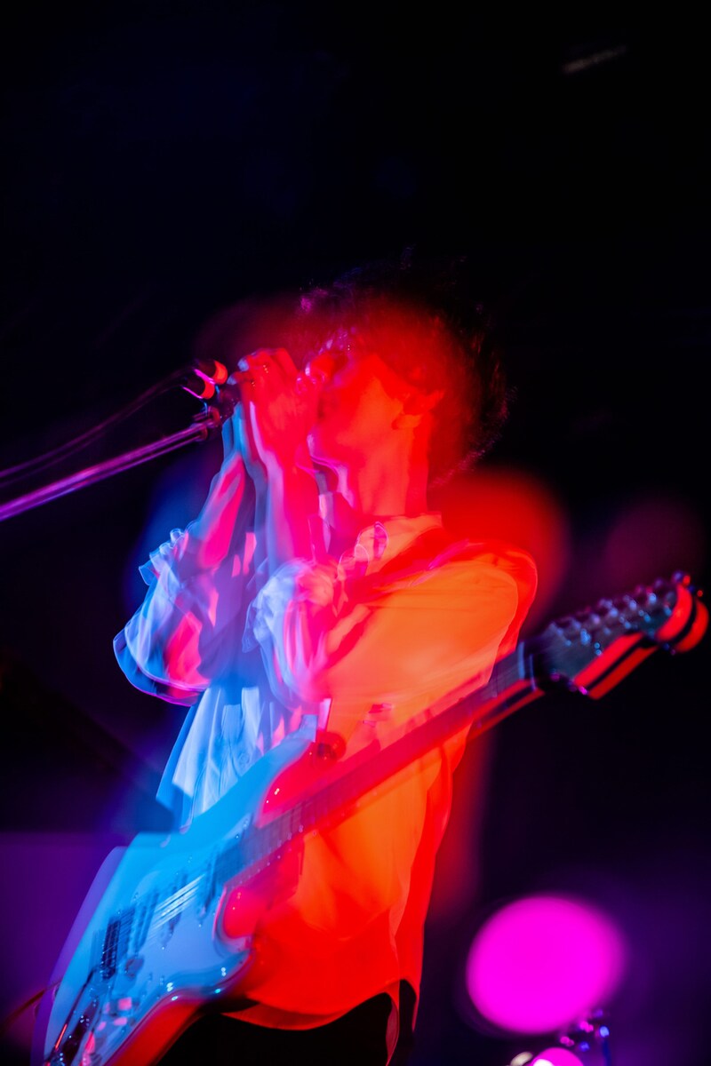 田中和将（Vo, G）（撮影：藤井拓）