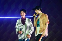 森崎ウィンと黒川ティム。（撮影：笹森健一）