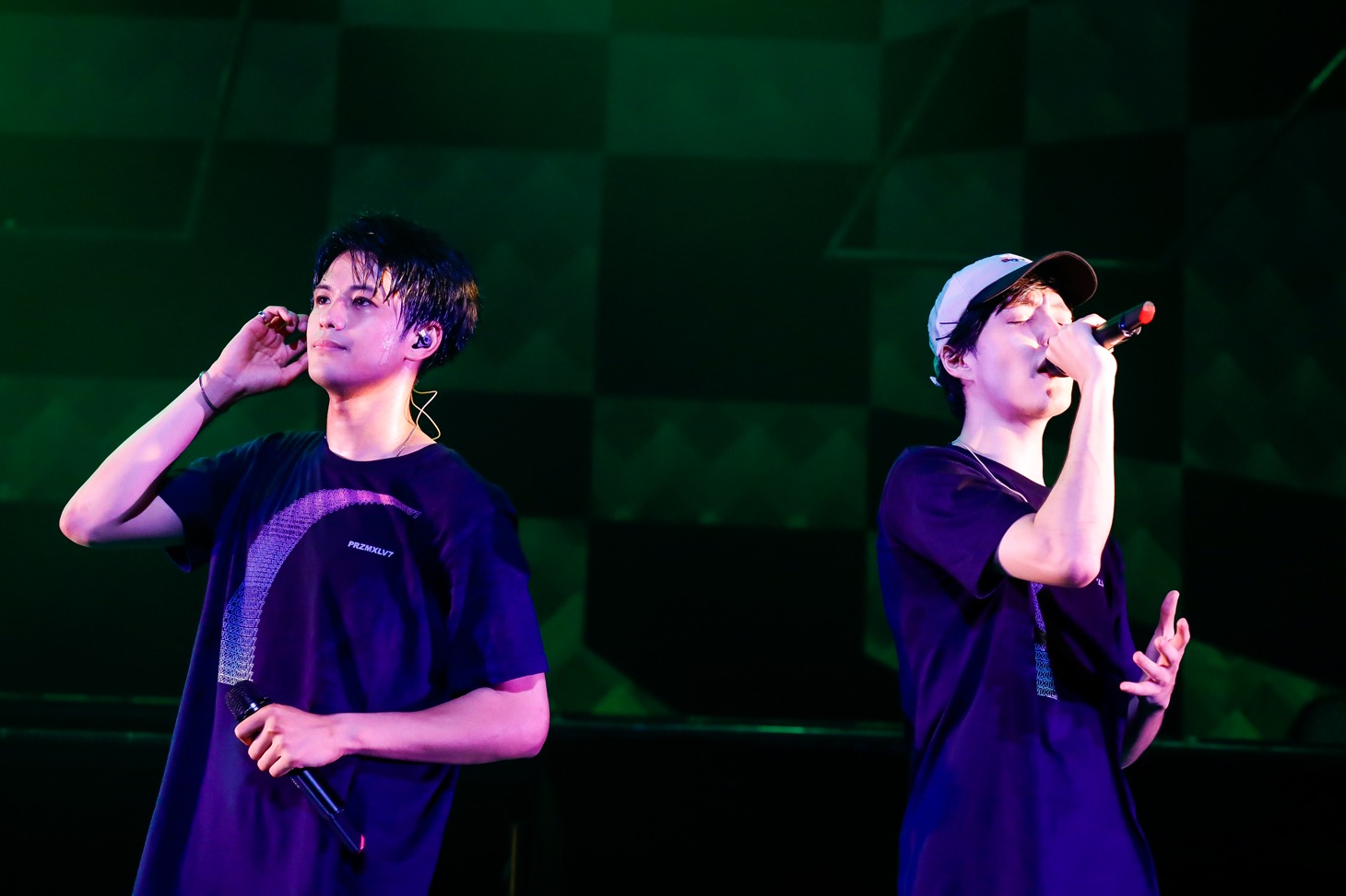 森崎ウィンと黒川ティム。（撮影：笹森健一）