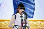 「AKB48 53rdシングル 世界選抜総選挙 ～世界のセンターは誰だ？～」4位のNGT48・荻野由佳。(c)AKS (c)TOKYO IDOL FESTIVAL 2018