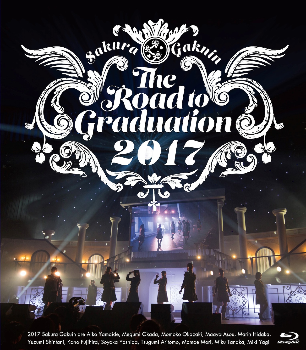 さくら学院「The Road to Graduation 2017 ～My Road～」Blu-rayジャケット